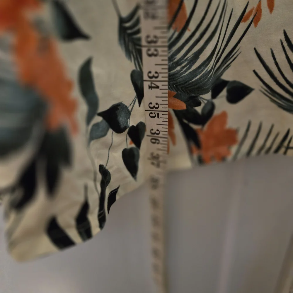 ASOS Tropical Print Ruffle Dress - Picture 2 of 4
